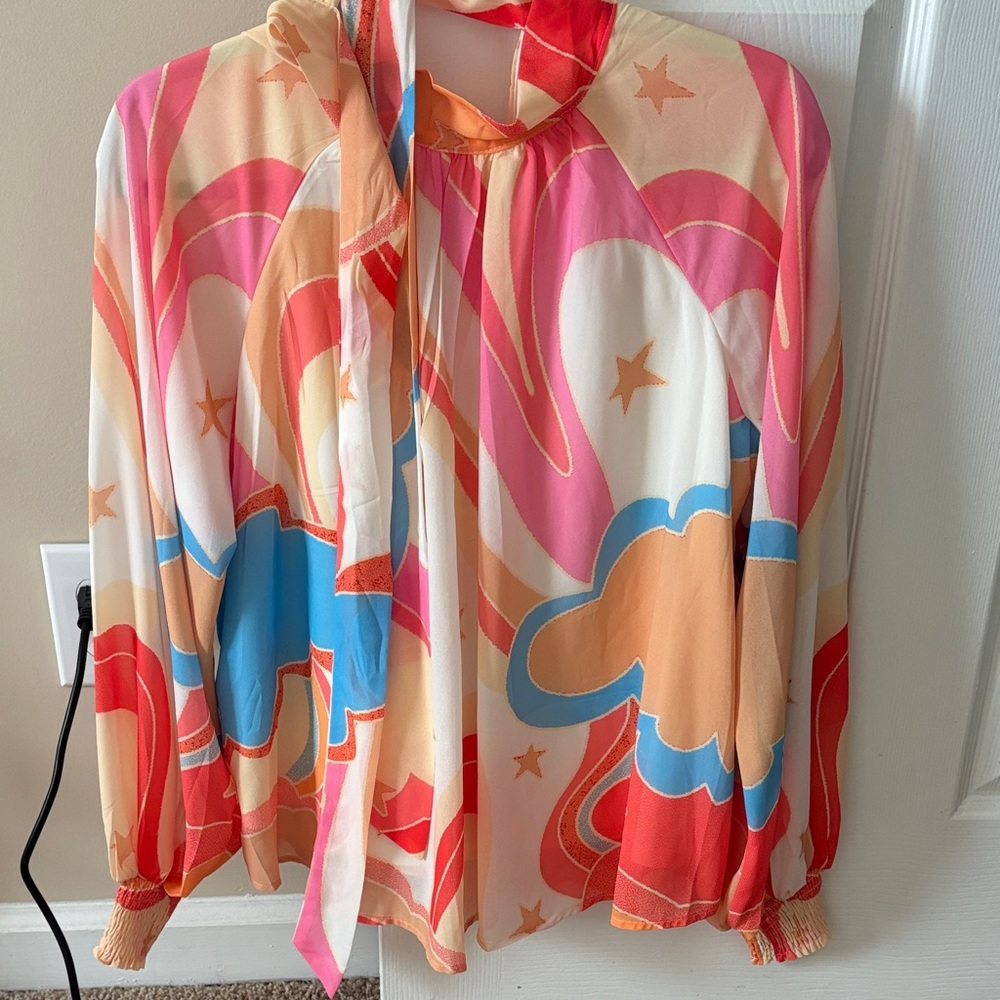 Vibrant Multicolor Women's Blouse